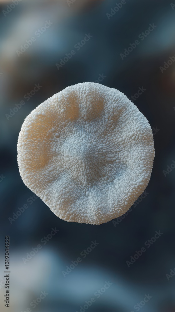 Poster detailed close-up of unique textured natural object in focus