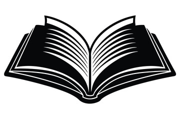Book icon vector illustration on white background