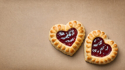 heart shaped cookies