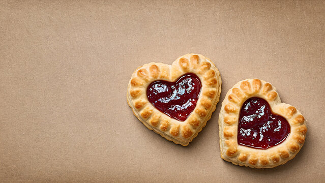 heart shaped cookies