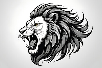 lion head mascot