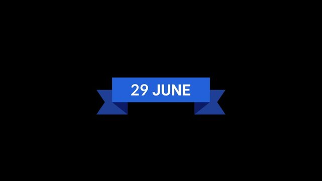 29 June Ribbon Animation
