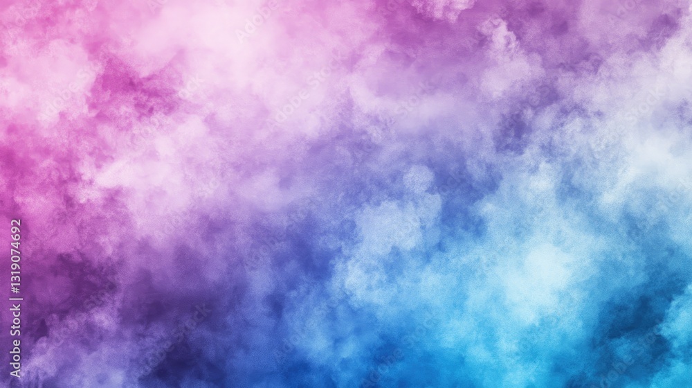 Poster elegant abstract background with a gradient of blue and purple hues, creating a stylish and modern a