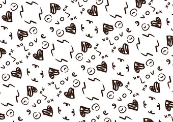 Naklejka premium Cute Heart