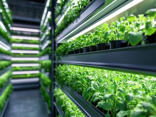 Vertical Farming: Sustainable Agriculture and Indoor Plant Cultivation