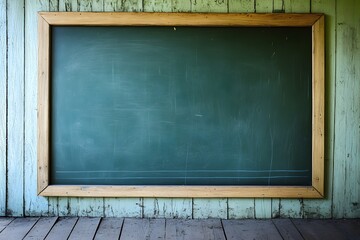 Vintage Classroom Chalkboard