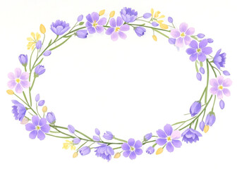 꽃과 자연을 활용한 프레임 디자인 Floral and Natural Frame Designs