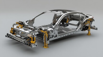 Advanced Robotic Welding System for Vehicle Assembly and Fabrication