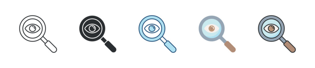 Insight Icon Set Multiple Style Collection