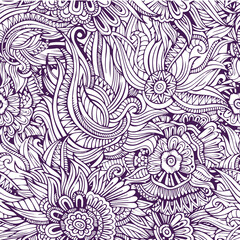 Beautiful flower art and mandala vector design