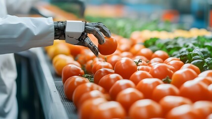 Innovative Food Processing Revolution Blending Automation and Blockchain Transparency
