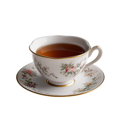 Tea cup with saucer PNG