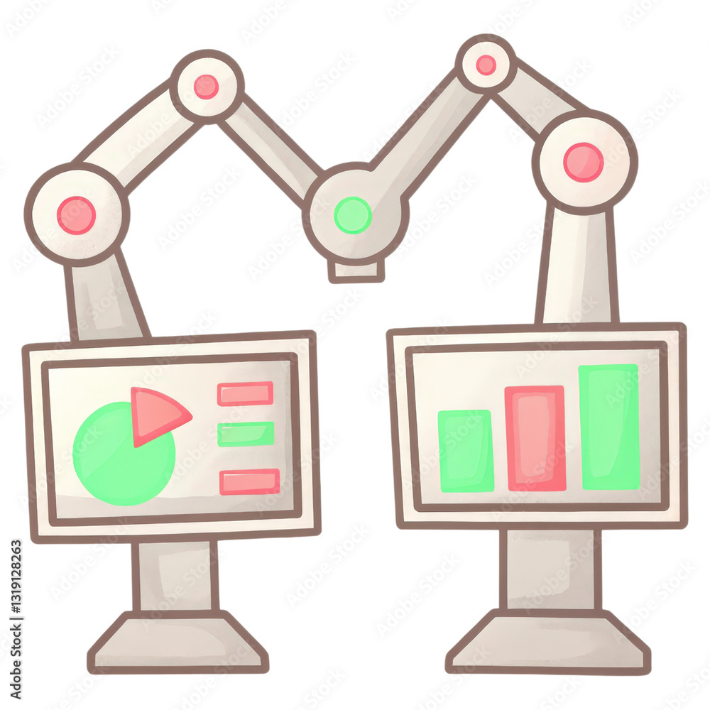 Poster a robotic process automation system analysis image featuring photoroom's interface.