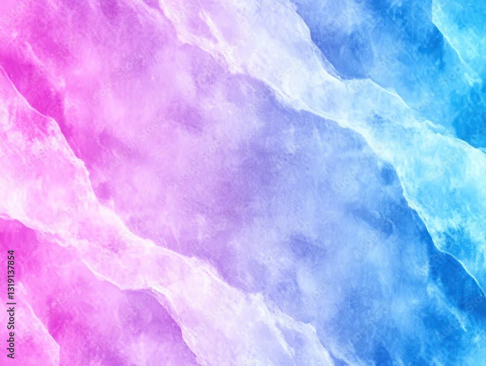 Poster abstract gradient background featuring soft pink and blue waves blending seamlessly