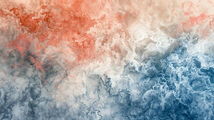 Obraz premium Vibrant Red and Blue Marble Texture Background