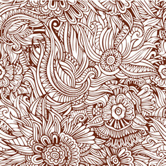 Beautiful flower art and mandala vector design