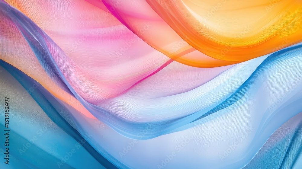Poster abstract dynamic motion background with a blurred speed effect and colorful streaks
