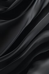 Obraz premium Refined monochromatic gradient from deep black to soft gray for modern branding