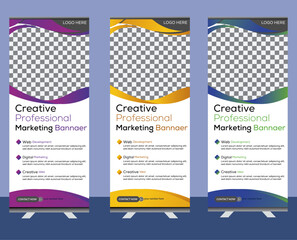 Modern Business Roll-Up Banner Design
Creative Roll-Up Banner for Events & Promotions
Elegant Roll-Up Display for Trade Shows
Professional Roll-Up Banner with Sleek Design
Customizable Roll-Up