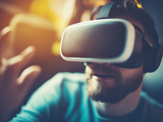 Exploring New Worlds with VR Headset