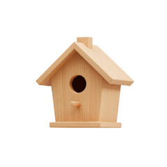 Tiny Wooden Birdhouse Line Icon