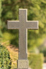 Friedhof, Grabstein, Statue	
