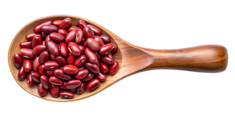 red beans isolated on transparent background png