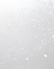 Fototapeta premium Abstract White Particle Explosion on a Soft Background