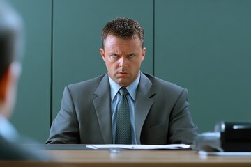 Boss expressing anger at repeated mistakes