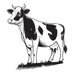 Cow Vector