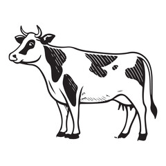 Cow Vector