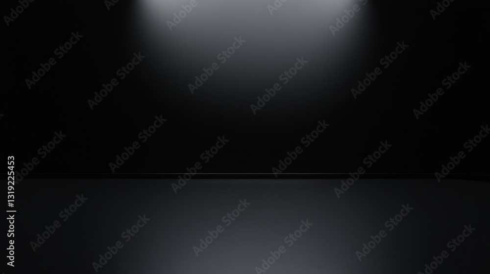 Poster a sleek, minimalist background featuring a gradient of light to dark gray with a subtle separation
