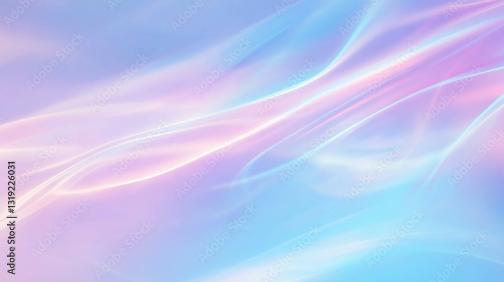 Poster soft abstract pastel background with fluid wave patterns for creative design