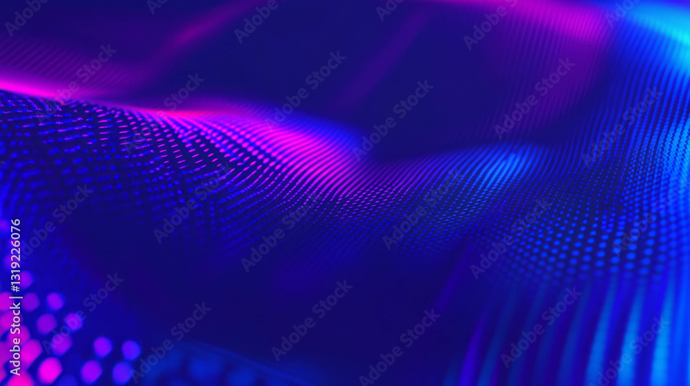 Poster Vibrant abstract background with colorful chaotic patterns for design projects