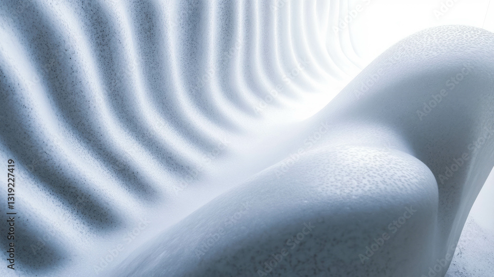 Aufkleber abstract elegant texture and chaotic curves in bright harmonious design for modern art