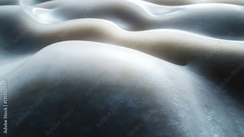 Poster abstract elegance and chaotic texture in classic wavy surfaces for modern art design