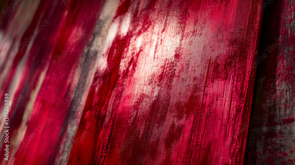 Poster Elegant chaotic texture with clean red abstract design for creative backgrounds