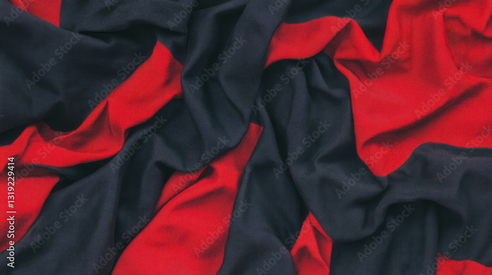 Poster dynamic two tone linen texture in superhero colors