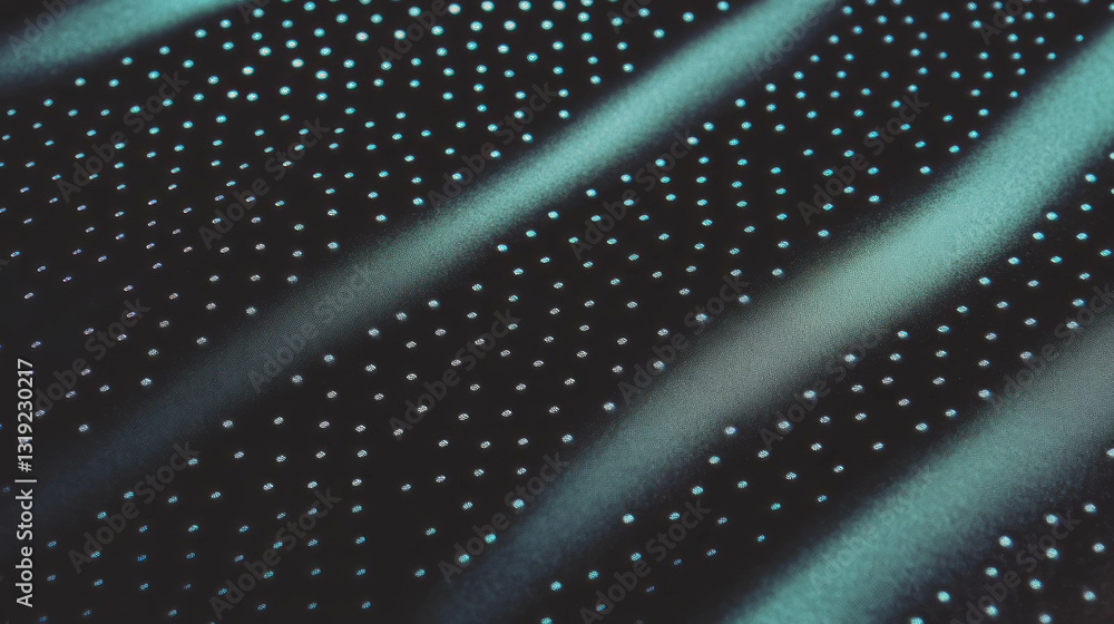 Poster Black textured paper with dot patterns for creative design and background use