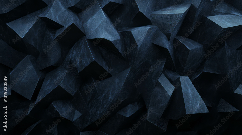 Poster mysterious dark abstract geometric background for artistic design