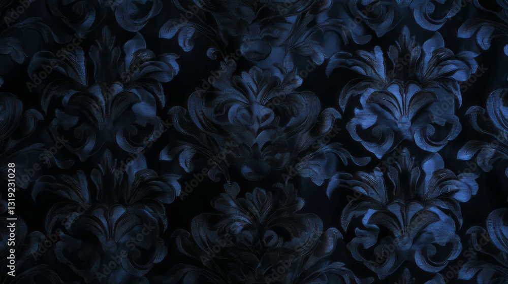 Poster elegant dark pattern with simple chaos design for interior decoration