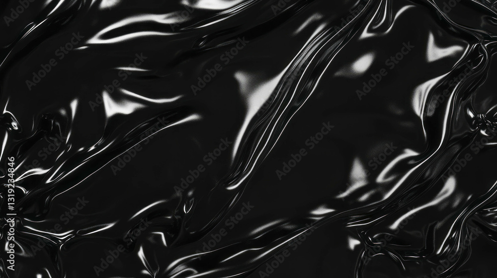 Poster glossy overlay texture on black background for creative design projects