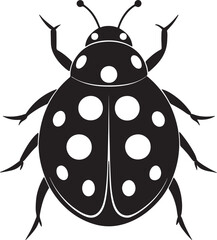 Obraz premium Ladybug on a Leaf - Nature Macro Photography