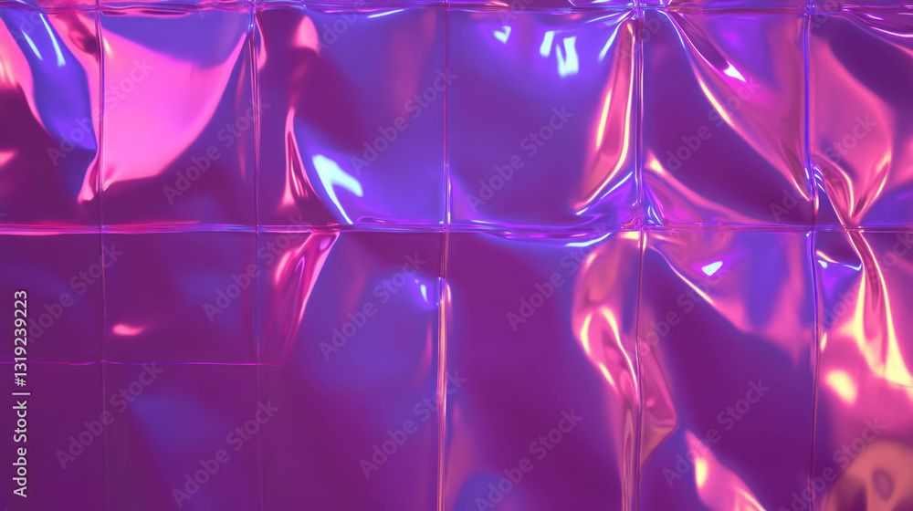 Aufkleber purple shiny sparkling texture with seams for creative design projects