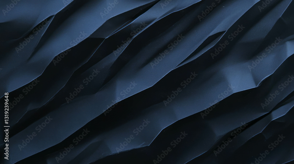Fototapete Abstract sharp overlay texture with geometric patterns on black background for design