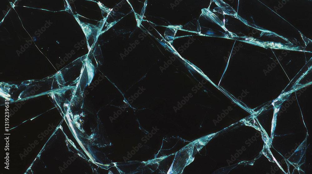 Poster abstract sharp overlay texture on black background for design and decoration
