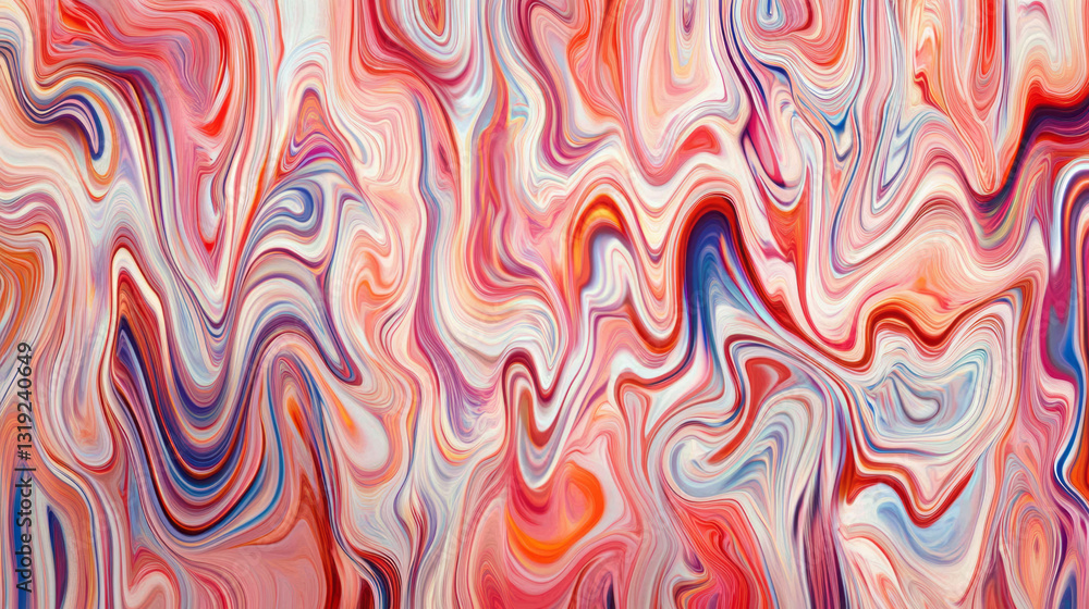 Poster vibrant elegant abstract texture with chaotic swirls for artistic design