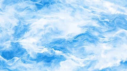 Obraz premium Stunning satellite image of ocean currents featuring a blue and white marble background with intricate details