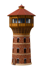 brick water tower