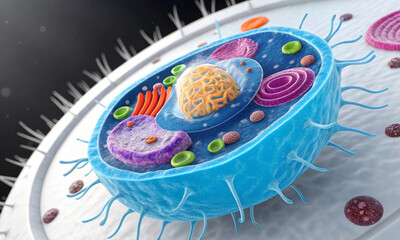 The invisible becomes visible: the structure of human cells in magnification